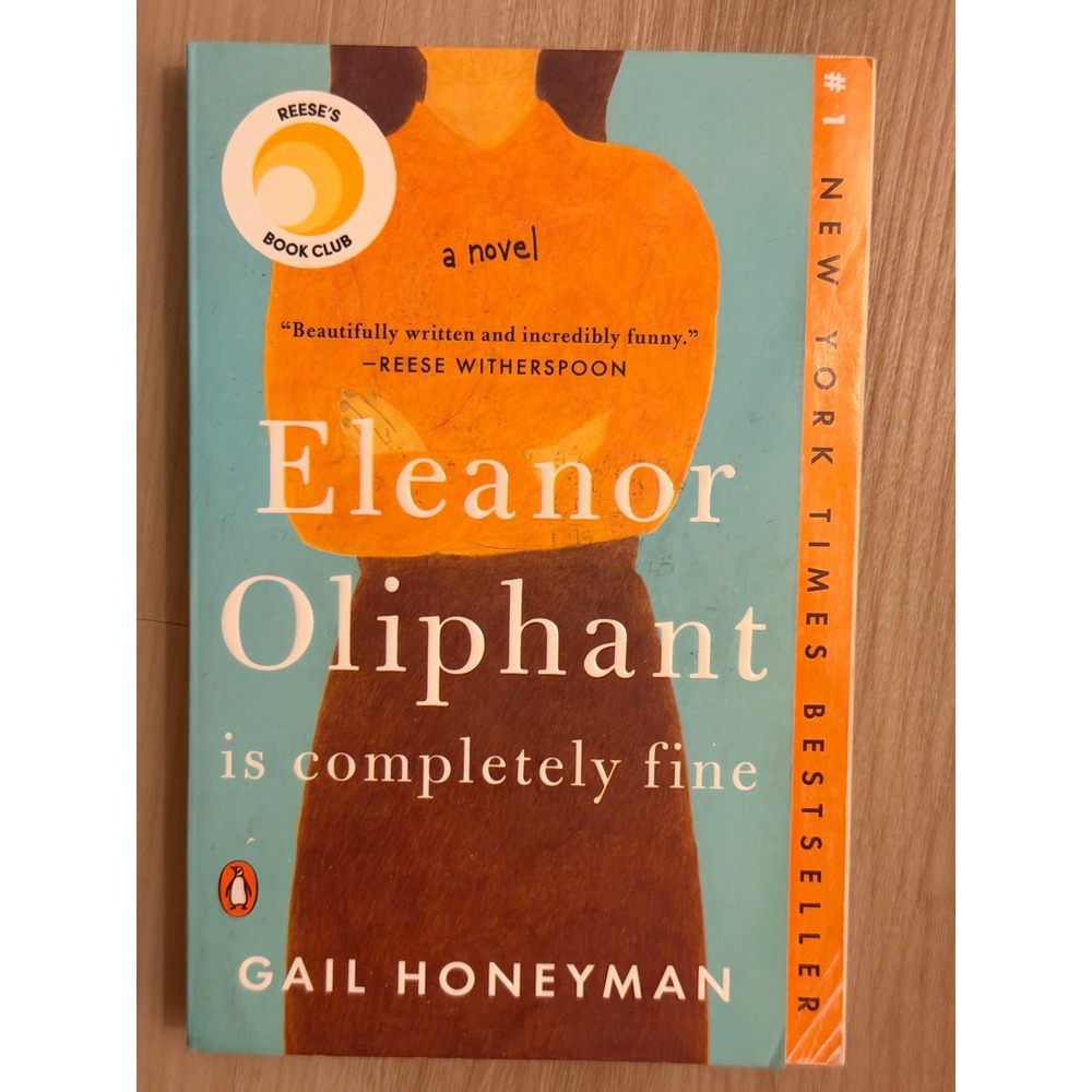 Eleanor Oliphant Is Completely Fine Gail Honeyman Paperback Novel Fiction Book